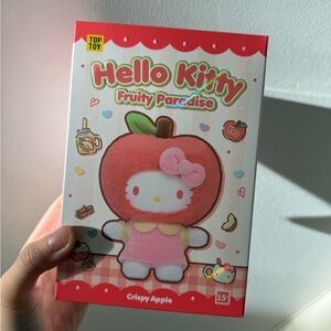 Sanrio Hello Kitty Fruity Paradise Stuffed Animal - Red and Pink